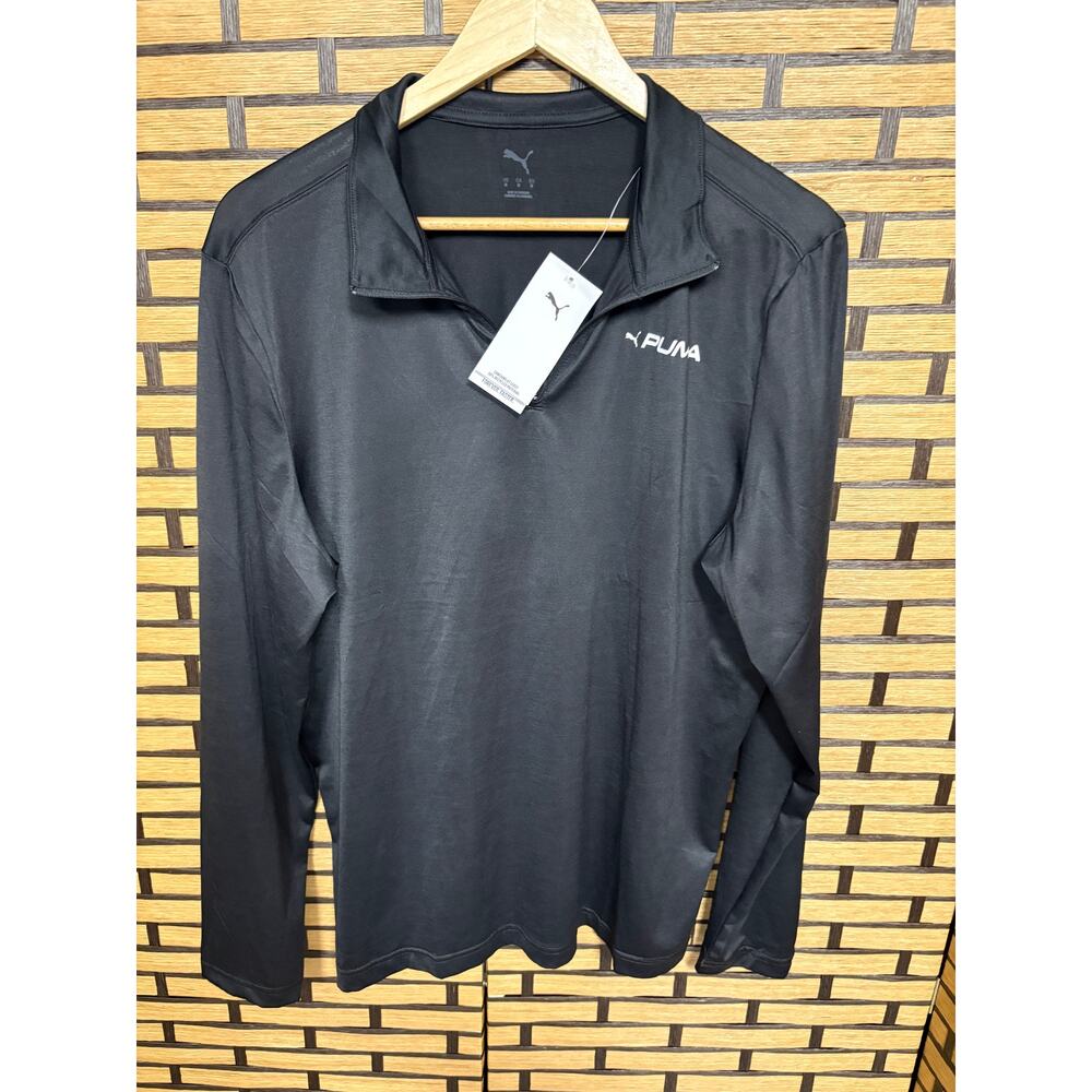 Puma Black Pullover Size Medium